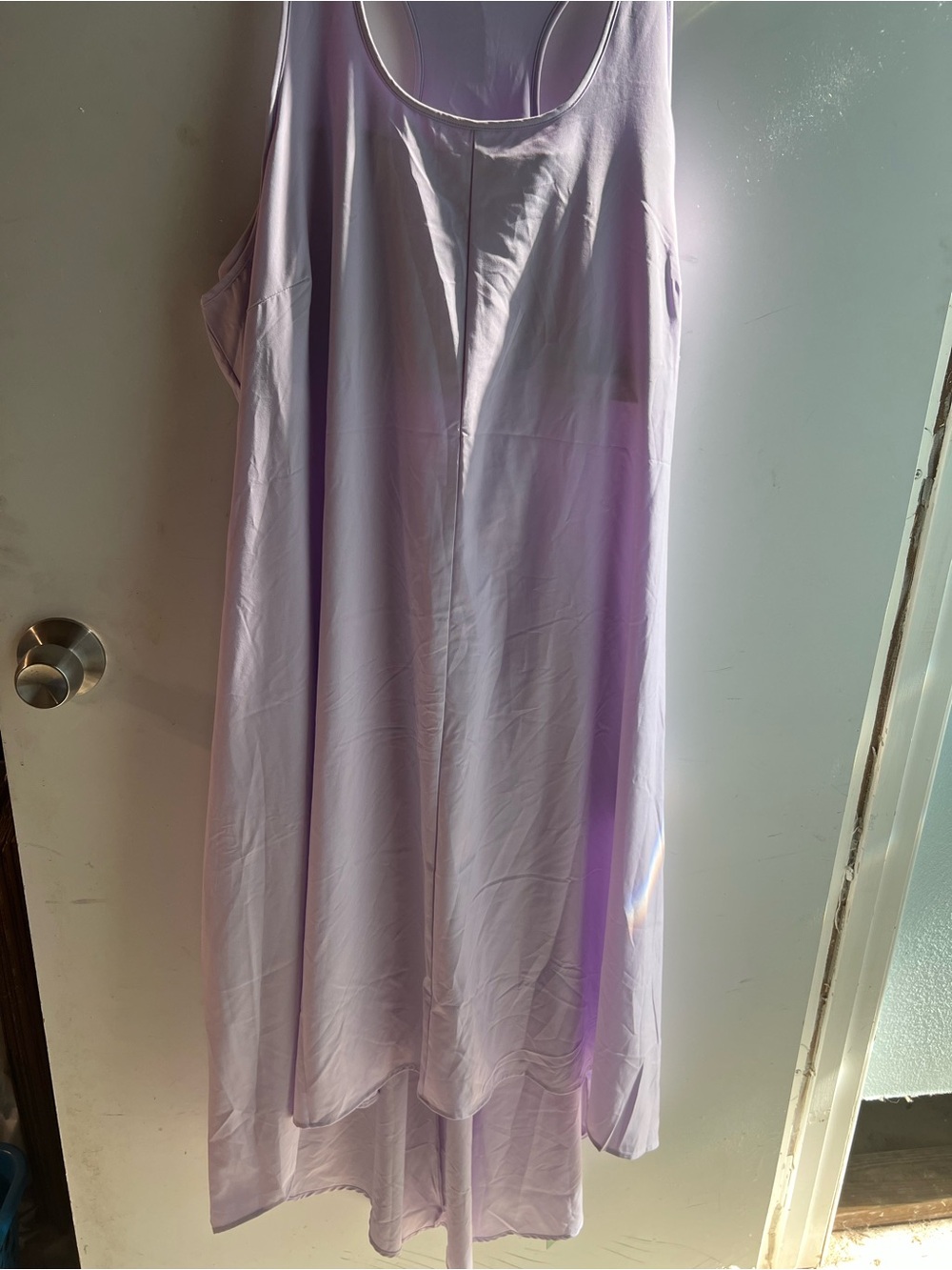 HALARA Lavender High-Low Swing Midi Dress - Picture 7 of 10